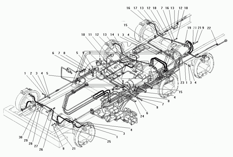 339058 Втулка 34 проходная Урал