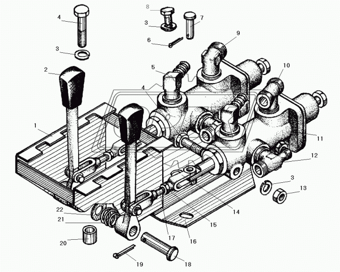 339832 Фитинг (угольник); под шланг ф10/ Рнаруж=М16х1,5 Урал