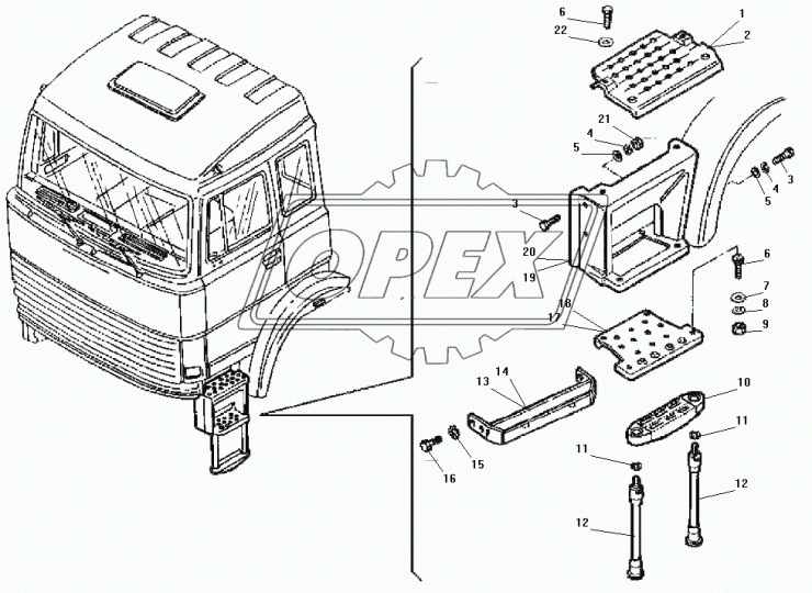 1/25203/02 Шайба плоская (сталь) ф6,5х10,5х0,5 ТНВД ГОСТ11371-78 Урал