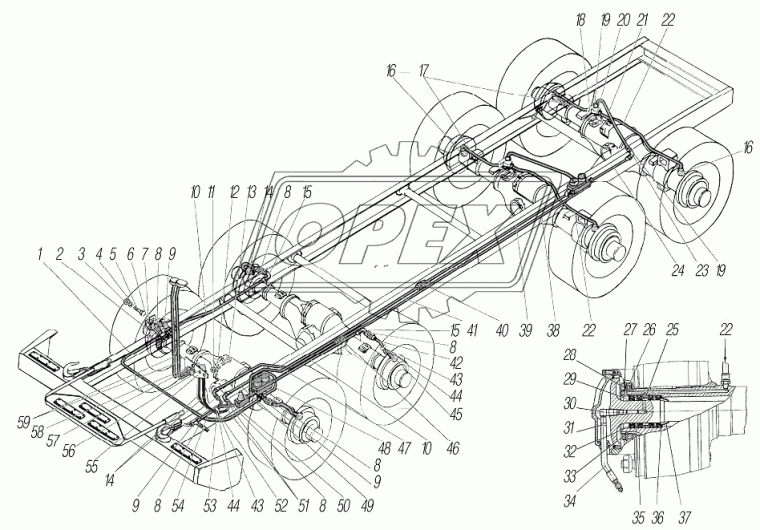 333650 Фитинг ШТУЦЕР Урал