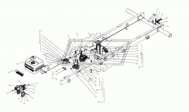 5557-8609082 Фитинг (угольник); под шланг ф22/ Рнаруж=М24х1,5; с контргайкой Урал