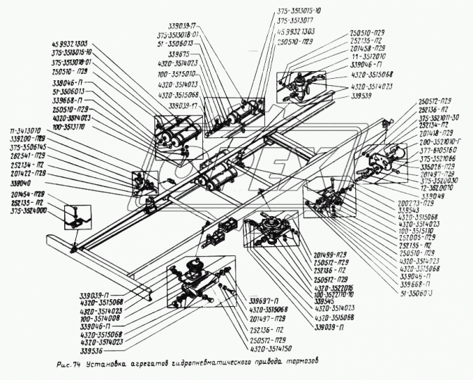339049 Фитинг Штуцер Рнаруж=М16х1,5/М22х1,75 К=22 L=33 Урал