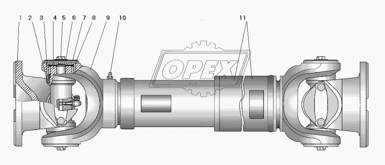 7522-2201036 Уплотнение торцевое Урал