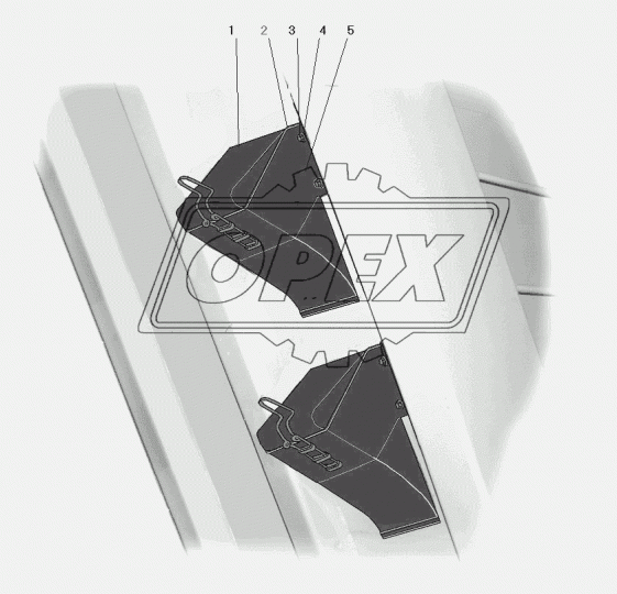 63645-3927032 Кронштейн в сборе Урал