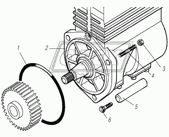 310149 Болт DIN6921 М10х200х1,5 Р=30 К=16; фланцевый ЯМЗ