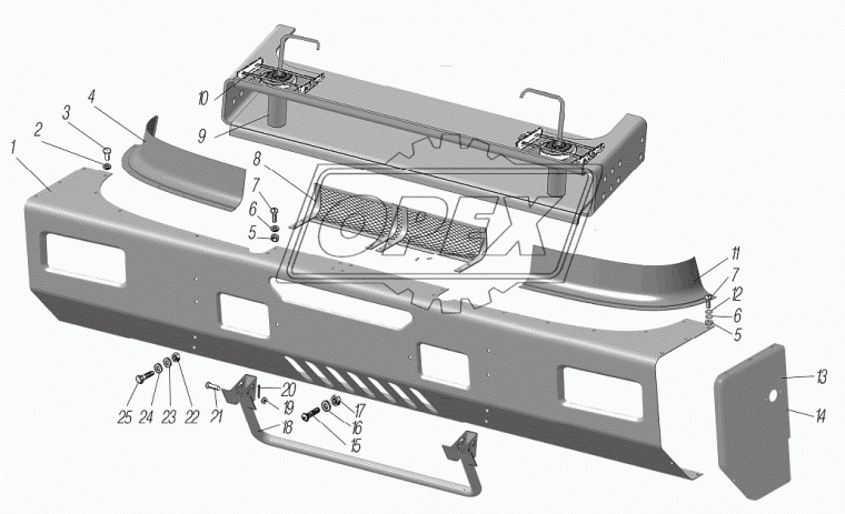 6370-2803067 СЕТКА БУФЕРА Урал