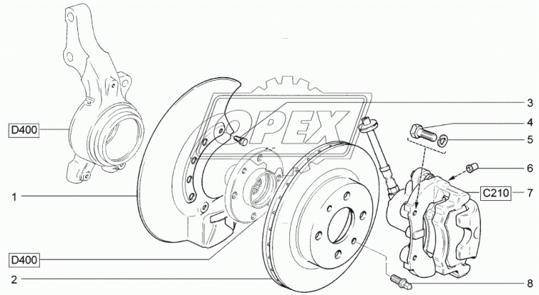 21120-3501070-02 Диск тормозной ВАЗ-2112, 1118 Калина, 2170 Priora R14 вентилируемый ВАЗ
