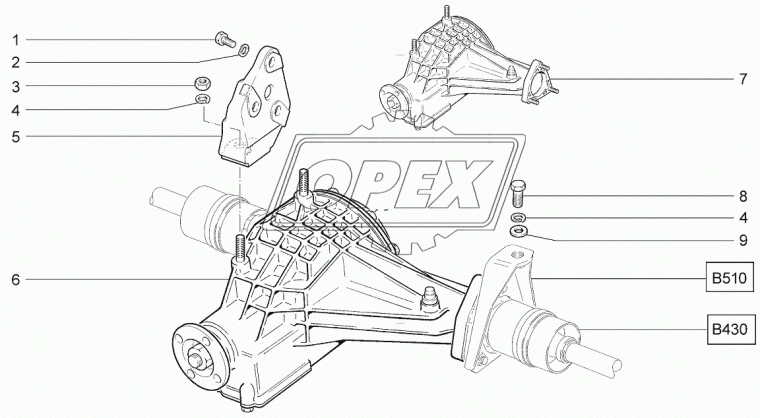 21213-2300012-10 Редуктор переднего моста ВАЗ-2121-214 н/об (с 2004г); с крышкой (под шрус 2123 24 шлица) ВАЗ