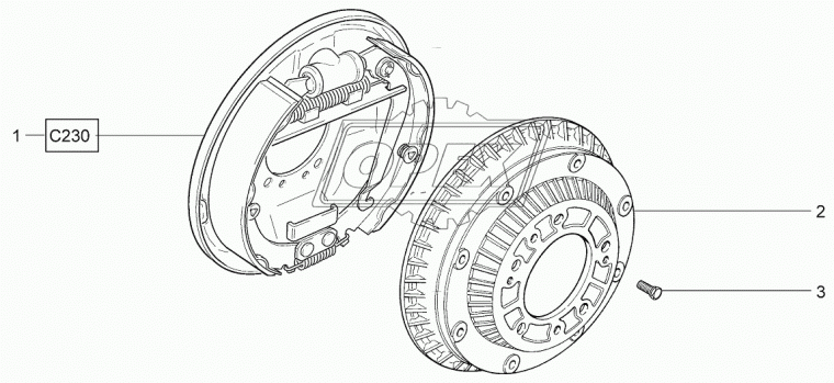 21210-3502070-00 Барабан тормозной ВАЗ-2121-213 2123 Chevrolet Niva ВАЗ