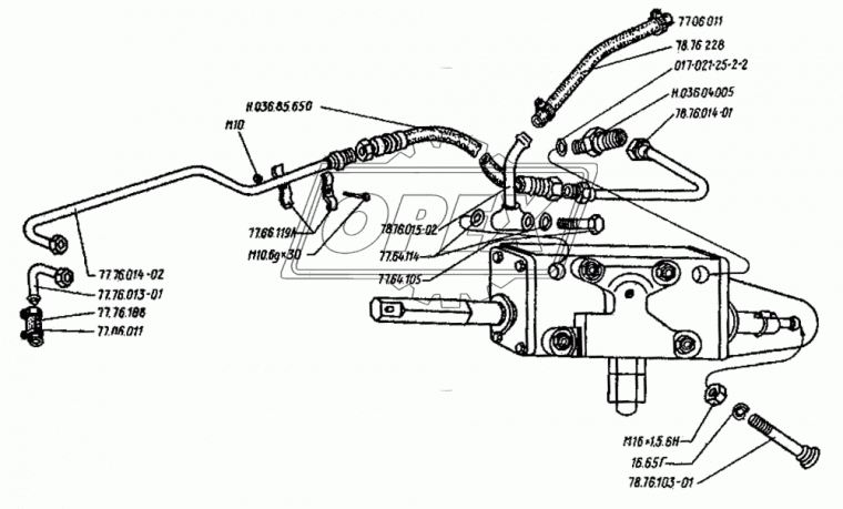 78.76.014-01 Маслопровод