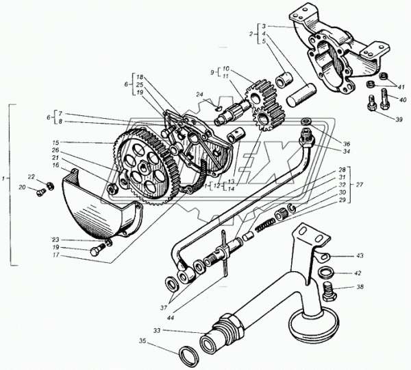 14-0906-1 Колесо зубчатое ф20 z=10 ведомое (заказывать сборочной единицей СМД55У-09С7Б)
