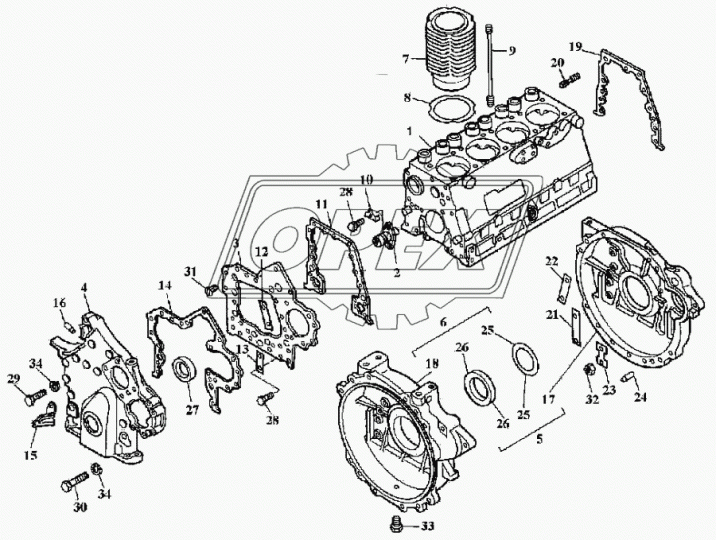 Д144-1002390 Сальник (манжета) коленвала 1.1-85х110-1 ГОСТ8752-79 КАМАЗ-УВК