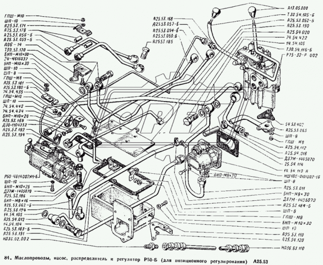 14.54.110 Болт-штуцер С/И зажимной маслопровода