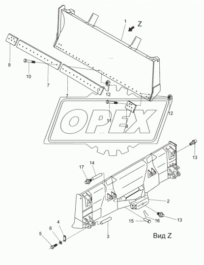 733426 Радиатор охлаждения MAN F90 ('86-) Valeo