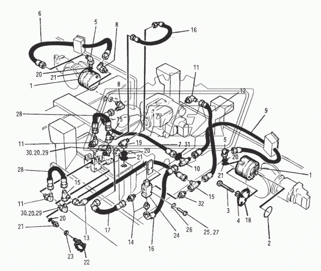 401820 Хомут (лента) L=1000 В=9 стяжная хомута МАЗ