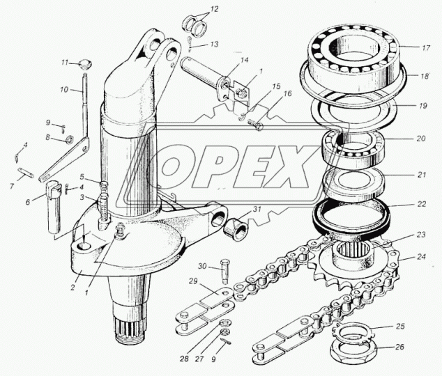 333.7536 Подшипник ЭО-2621B