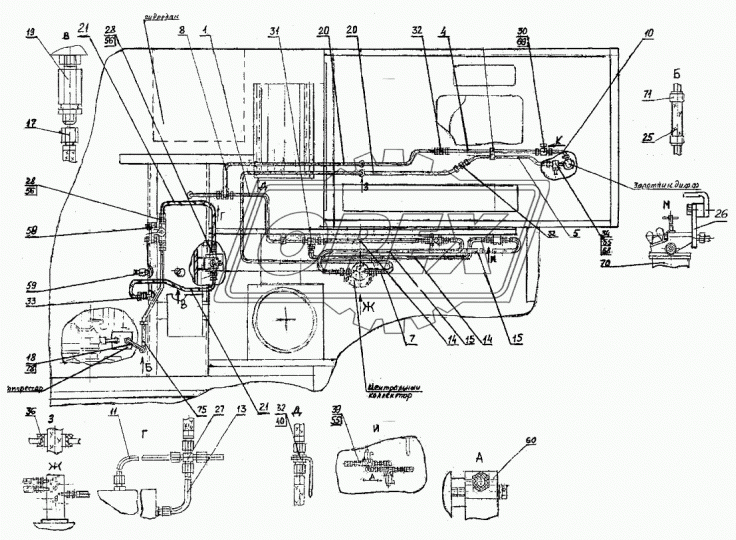ЭО-3323А.07.31.280 Шланг