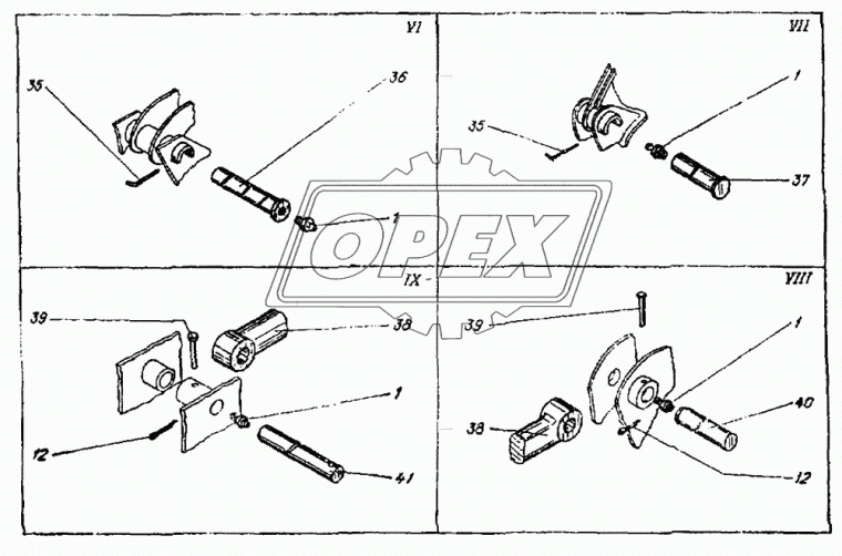 ЭО-3323.41.00.012 Палец ТВЭКС