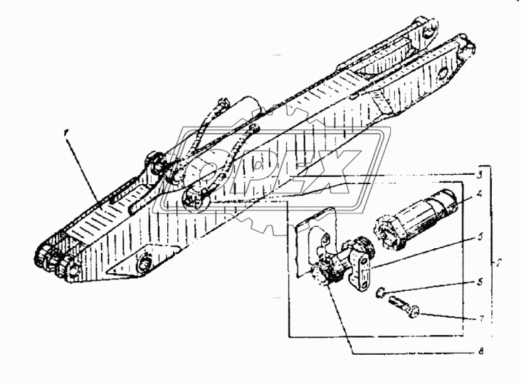ЭО-3323.00.06.802 Колодка верхняя ТВЭКС