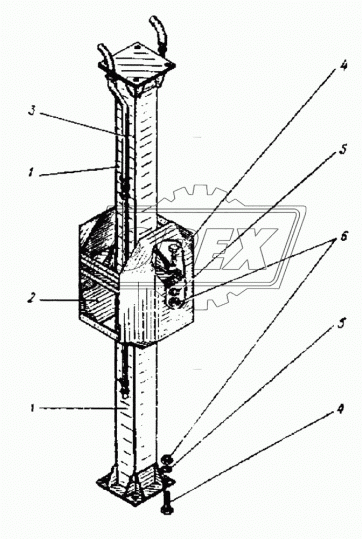 ЭО-3322Б.48.03.200 Направляющая ТВЭКС