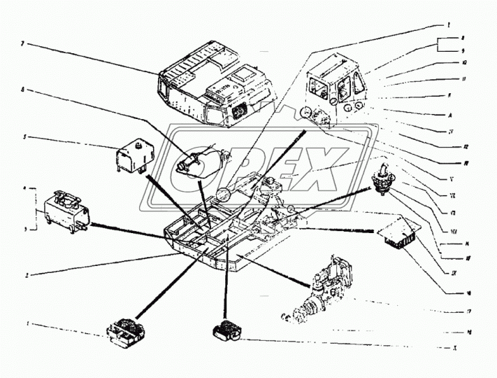 ЭО-3322Б.03.30.000 Механизм поворота платформы без г/мЭО-3322,3323,ЕК18 Z=12 ТВЭКС