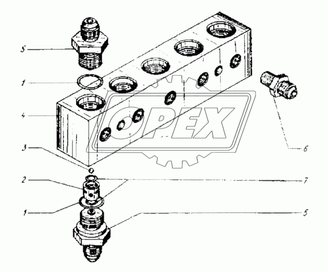 ЭО-3322А.23.03.004 Фитинг Штуцер ТВЭКС