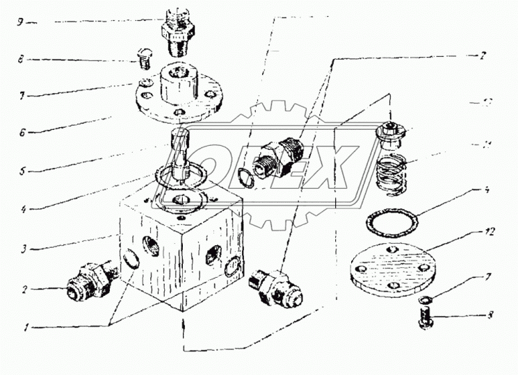 ЭО-3323.07.10.013 Корпус ТВЭКС