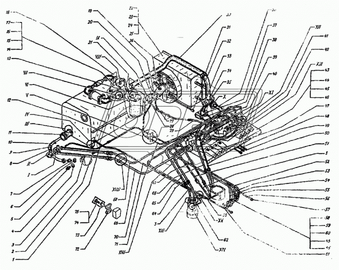 ЭО-3323.01.80.230 Трубопровод ТВЭКС