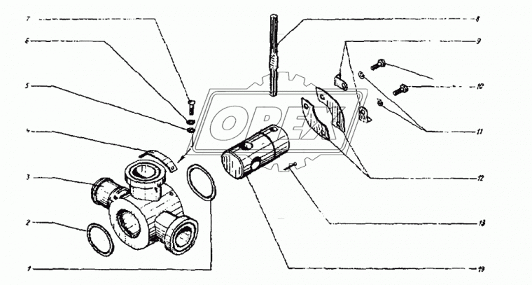 ЭО-3322А.23.02.605 Ручка ТВЭКС