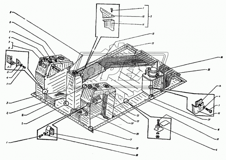 ЭО-3323.07.00.005 Крышка пульта ТВЭКС