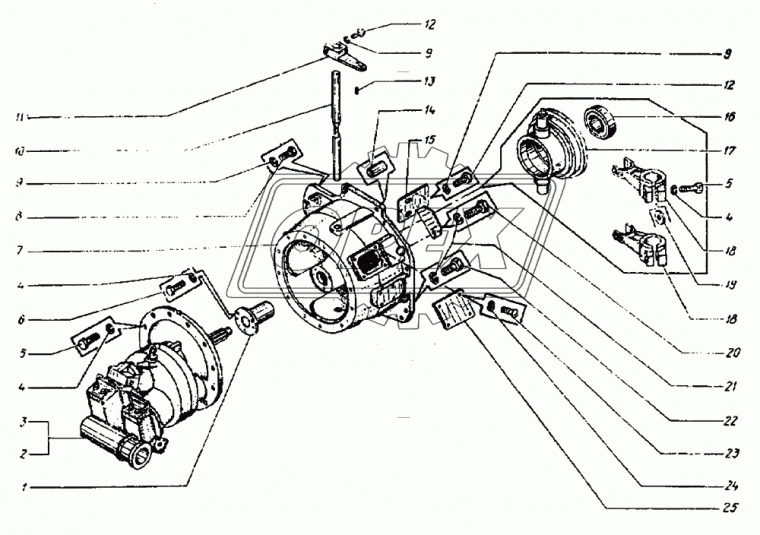 ЭО-3323.04.03.030 Рычаг ТВЭКС