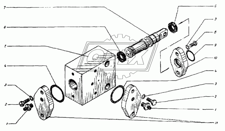 ЭО-3323.04.06.103 Крышка ТВЭКС