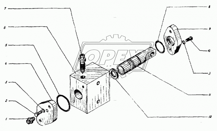 ЭО-3323.04.06.202 Шток ТВЭКС