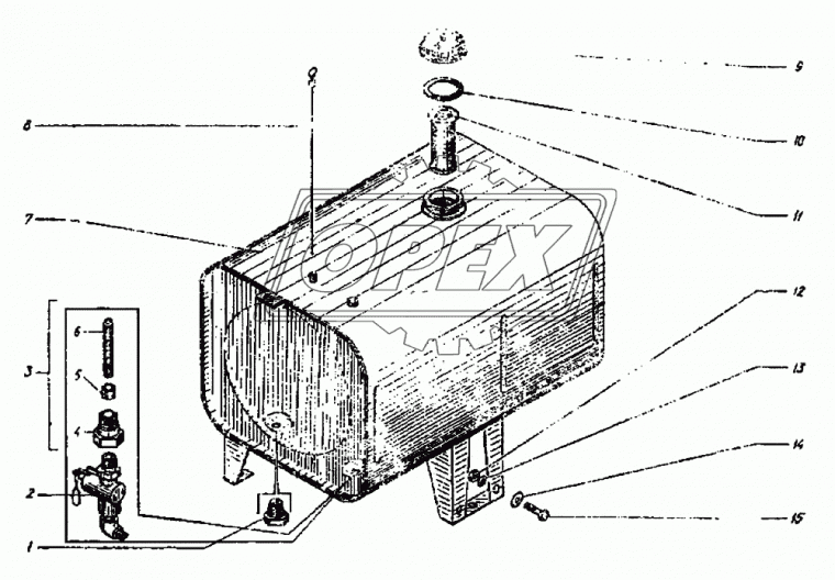 ЭО-3322А.14.00.002 Крышка ТВЭКС