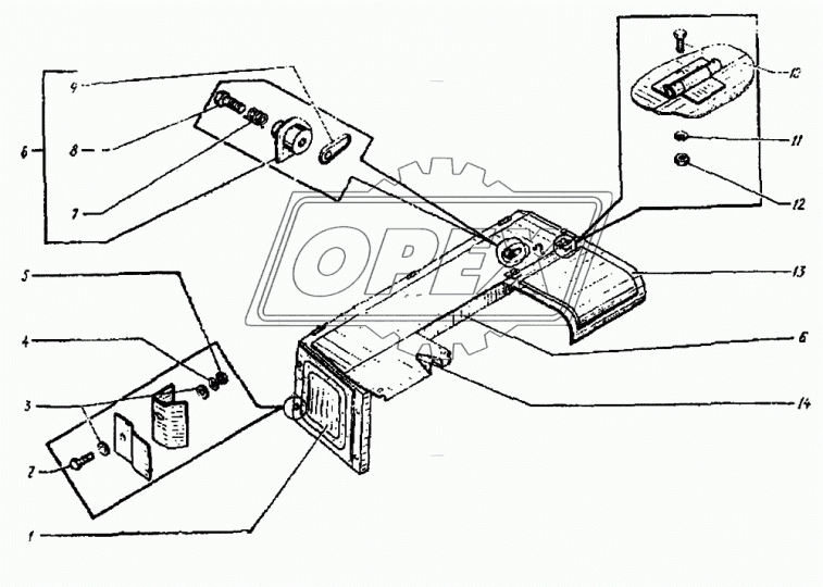 ЭО-3323.06.02.100 Корпус блока ТВЭКС