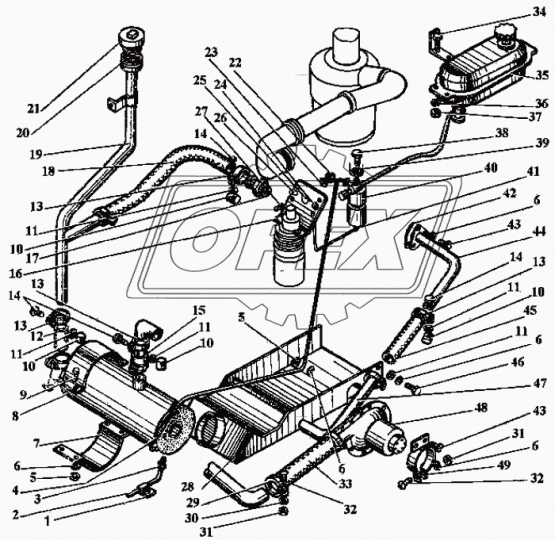 ЭО-3323.00.60.060 Труба ТВЭКС