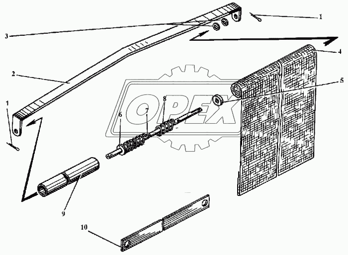 ЭО-3323.01.04.103 Коромысло ТВЭКС