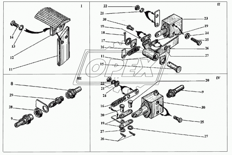 ЭО-3323.04.06.004 Серьга ТВЭКС