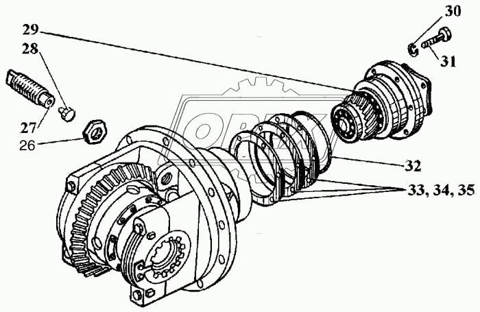 ЭО-3323.20.31.009 Прокладка регулир. ТВЭКС