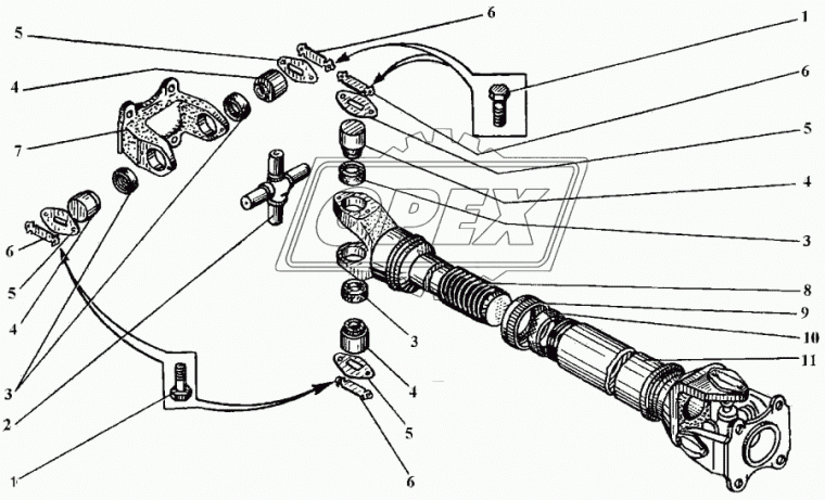 ЭО-3322Б.70.60.207 Вилка ТВЭКС