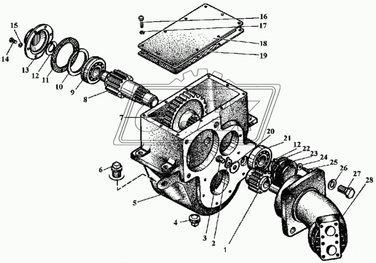 ЭО-3323.20.50.006 Вал-шестерня L=295 Z=10 8шлиц ТВЭКС