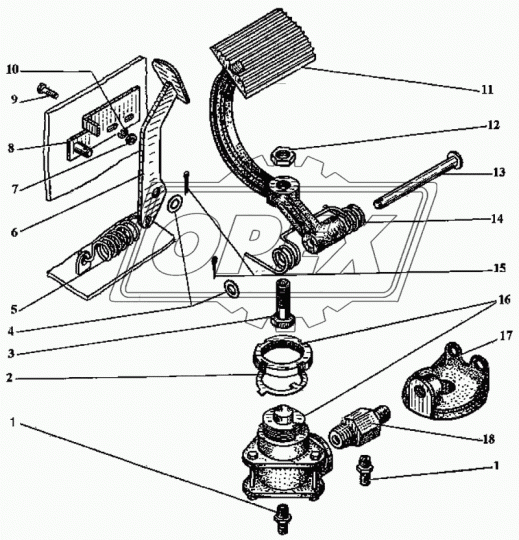 ЭО-3323.07.06.200 Кронштейн ТВЭКС