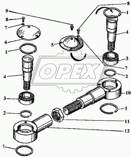 ЭО-3323.20.40.410 Тяга сварная ТВЭКС