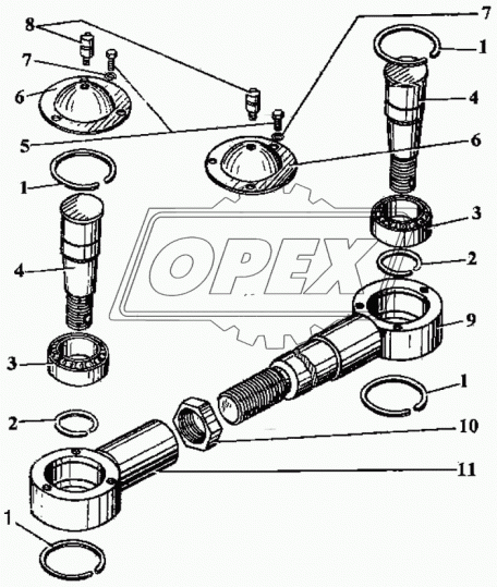 ЭО-3323.20.40.510 Тяга сварная ТВЭКС