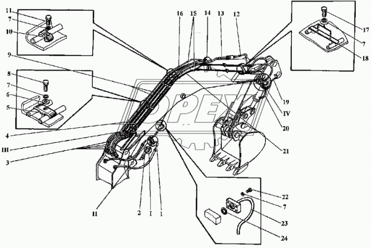 ЭО-3323.41.08.540 Трубопровод ТВЭКС