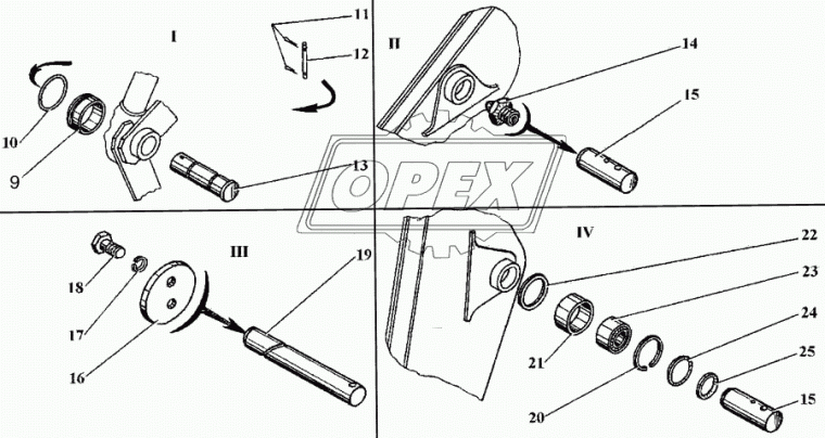 ЭО-3323.42.00.006 Палец ТВЭКС