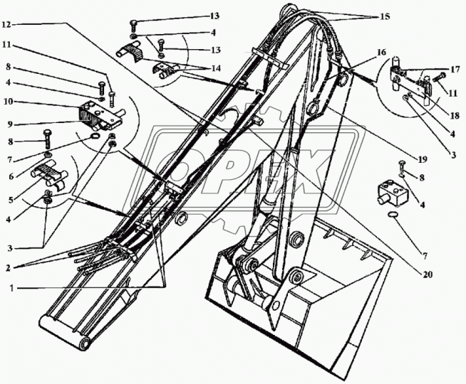 ЭО-3323.42.08.003 Планка ТВЭКС