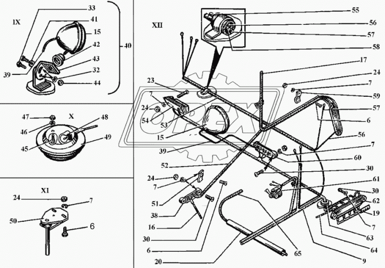ЭО-3323.00.70.200 Жгут проводов ТВЭКС