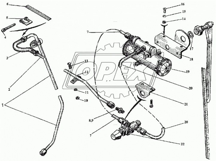 ЭО-3323.02.06.802 Кронштейн ТВЭКС