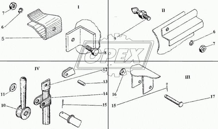 ЭО-3322Б.10.04.200 Зажим ТВЭКС